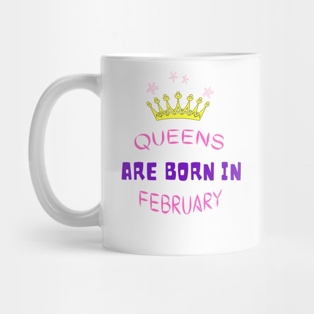 Queens are born in February by Pop on Elegance